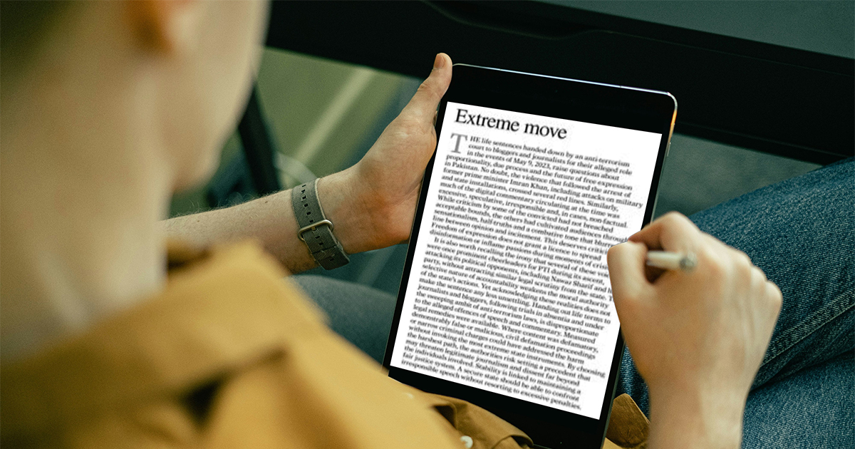 Dawn calls life sentences for journalists an extreme move Dawn calls life sentences for journalists an extreme move