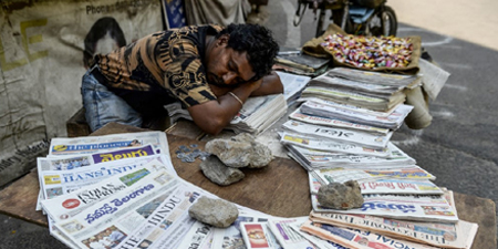  Doors close for newspapers in India in unprecedented economic times