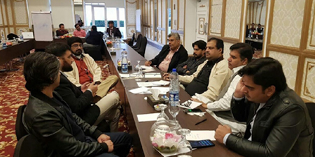 Journalists attend workshop on Sustainable Agriculture in Bhurban