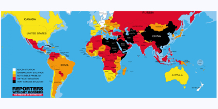 Pakistan shows improvement on 2017 World Press Freedom Index - Journalism Pakistan