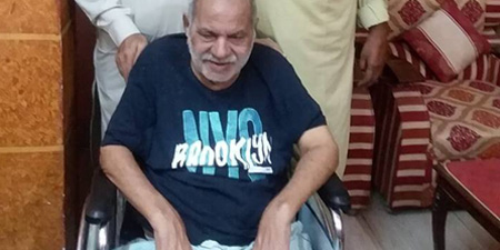 Raid on house of paralysis-stricken journalist Shabbar Azami