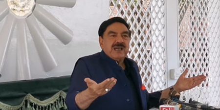 Sheikh Rasheed hints at joining a TV channel