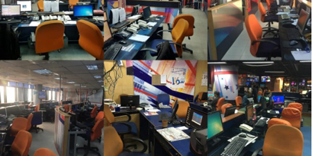 Unpaid for months, Geo staff goes on strike