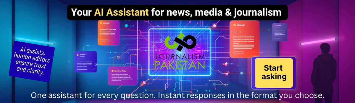 Ask JournalismPakistan AI Assistant