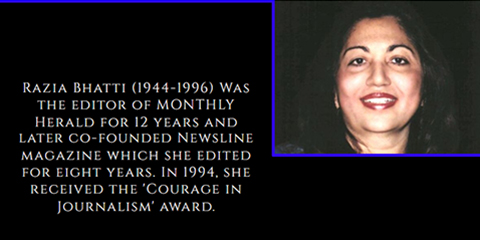 Razia Bhatti: A courageous trailblazing editor