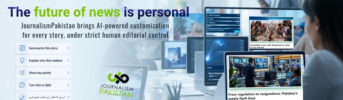 Read it your way: How Journalism Pakistan's AI feature works