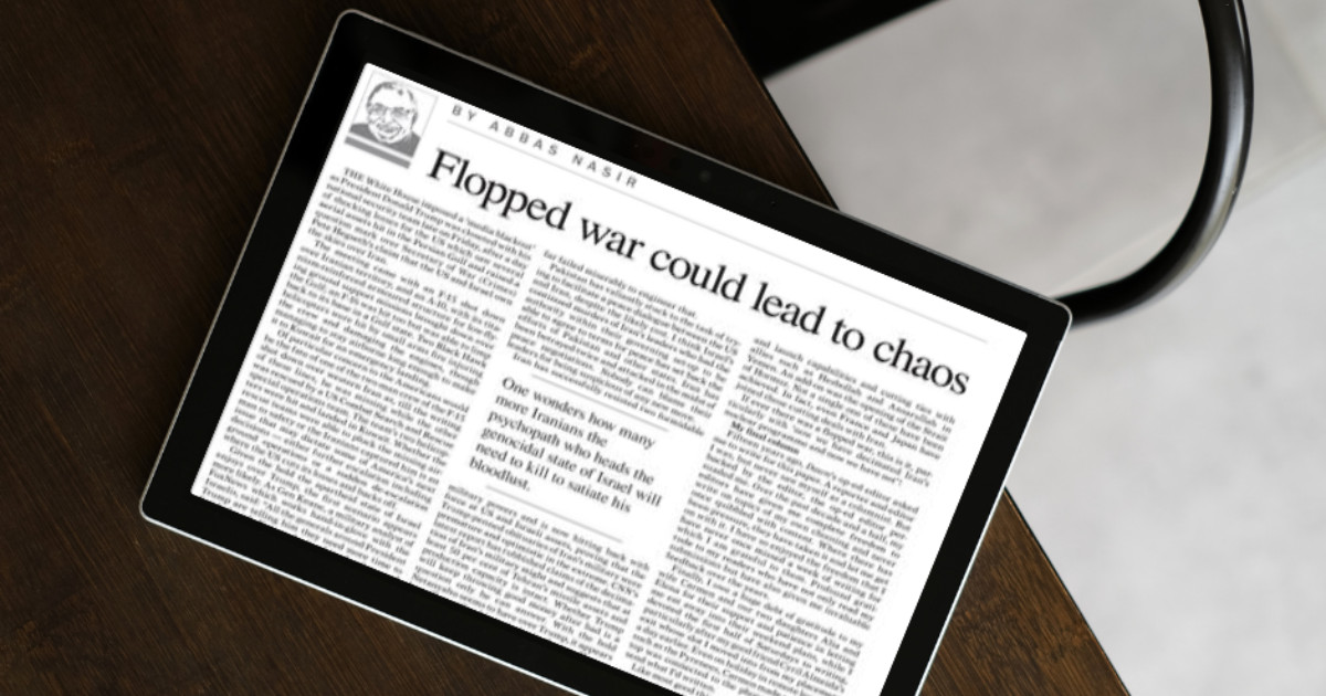 Abbas Nasir's Dawn farewell underscores industry strain