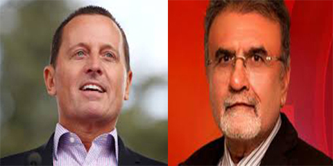 Accusations fly as Richard Grenell and journalist Nusrat Javeed battle online