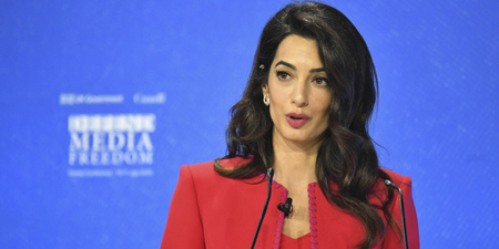 Amal Clooney faults 'collective shrug' over slain journalist