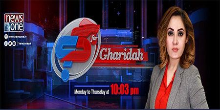 Application against Gharidah Farooqi submitted to FIA 