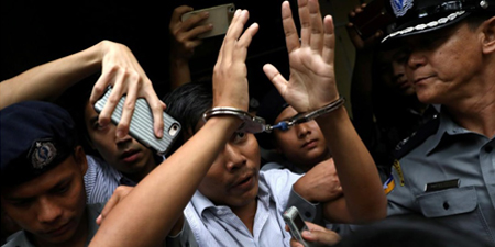 Britain calls for immediate release of Reuters journalists jailed in Myanmar