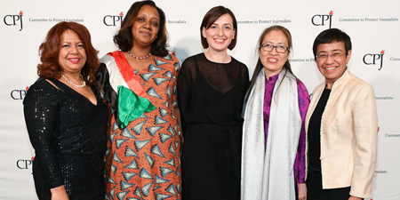 CPJ gala honors brave journalists, highlights journalism's role