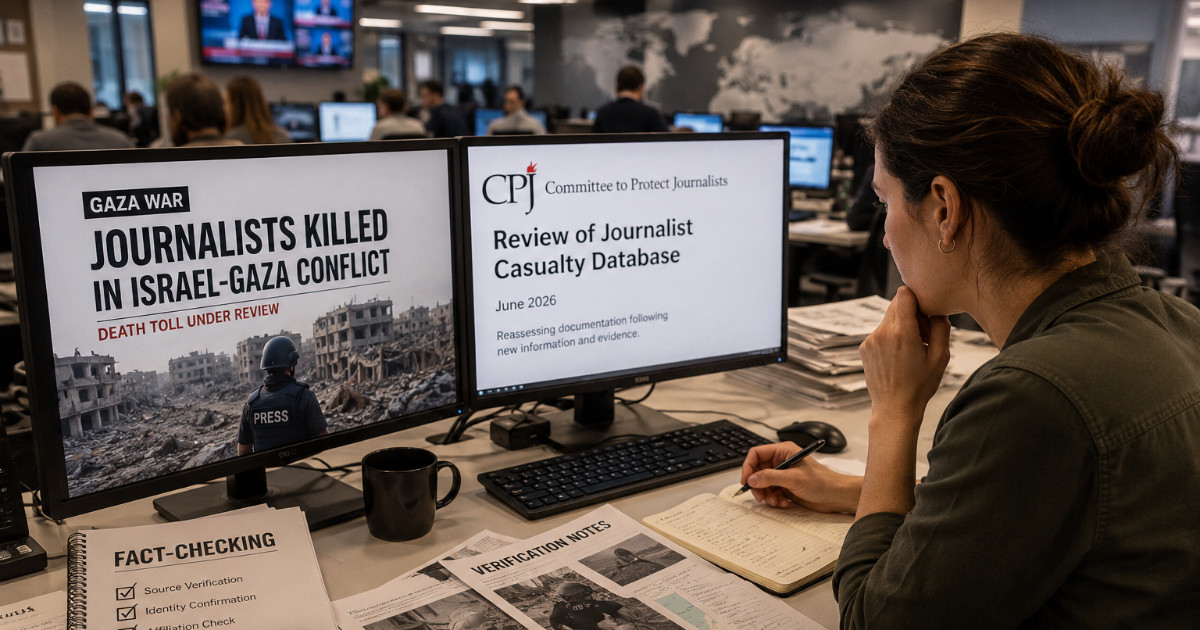 CPJ reviews Gaza journalist casualty database CPJ reviews Gaza journalist casualty database
