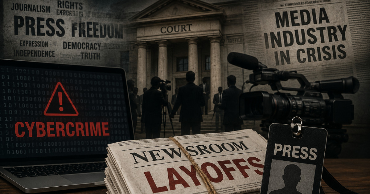 Cybercrime, courtrooms, and newsroom cuts: What defined Pakistan media in May