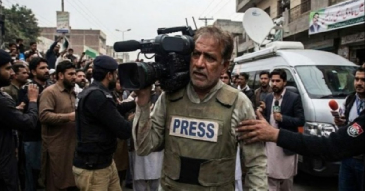 Every frame at a cost: The safety crisis facing Pakistan's camerapersons