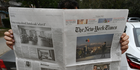Express Tribune censors New York Times article