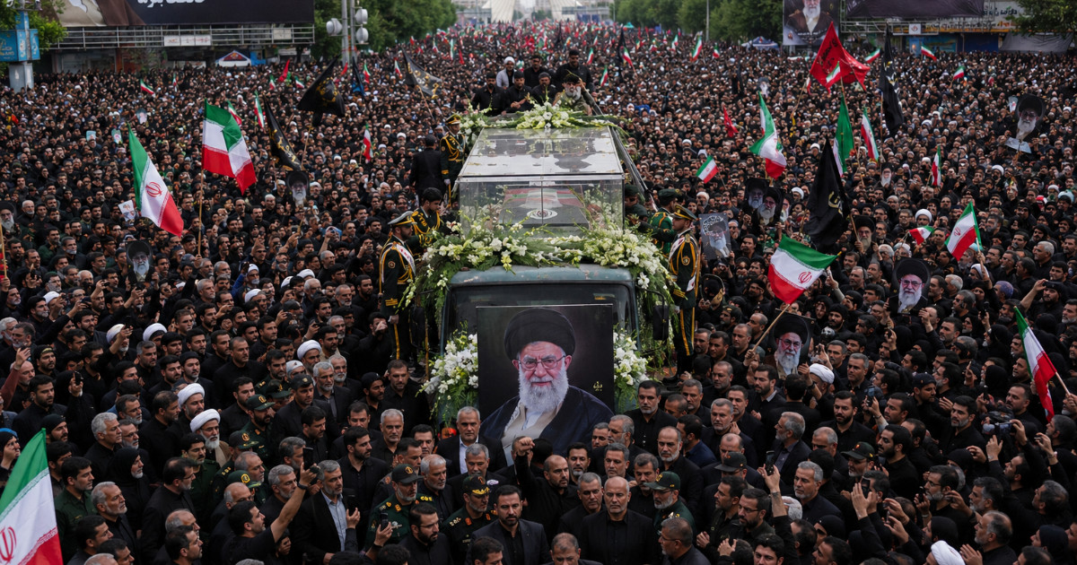 Foreign media navigate restrictions during Khamenei funeral