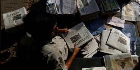 In Pakistan's once-vibrant media, some journalists view intimidation as the new normal