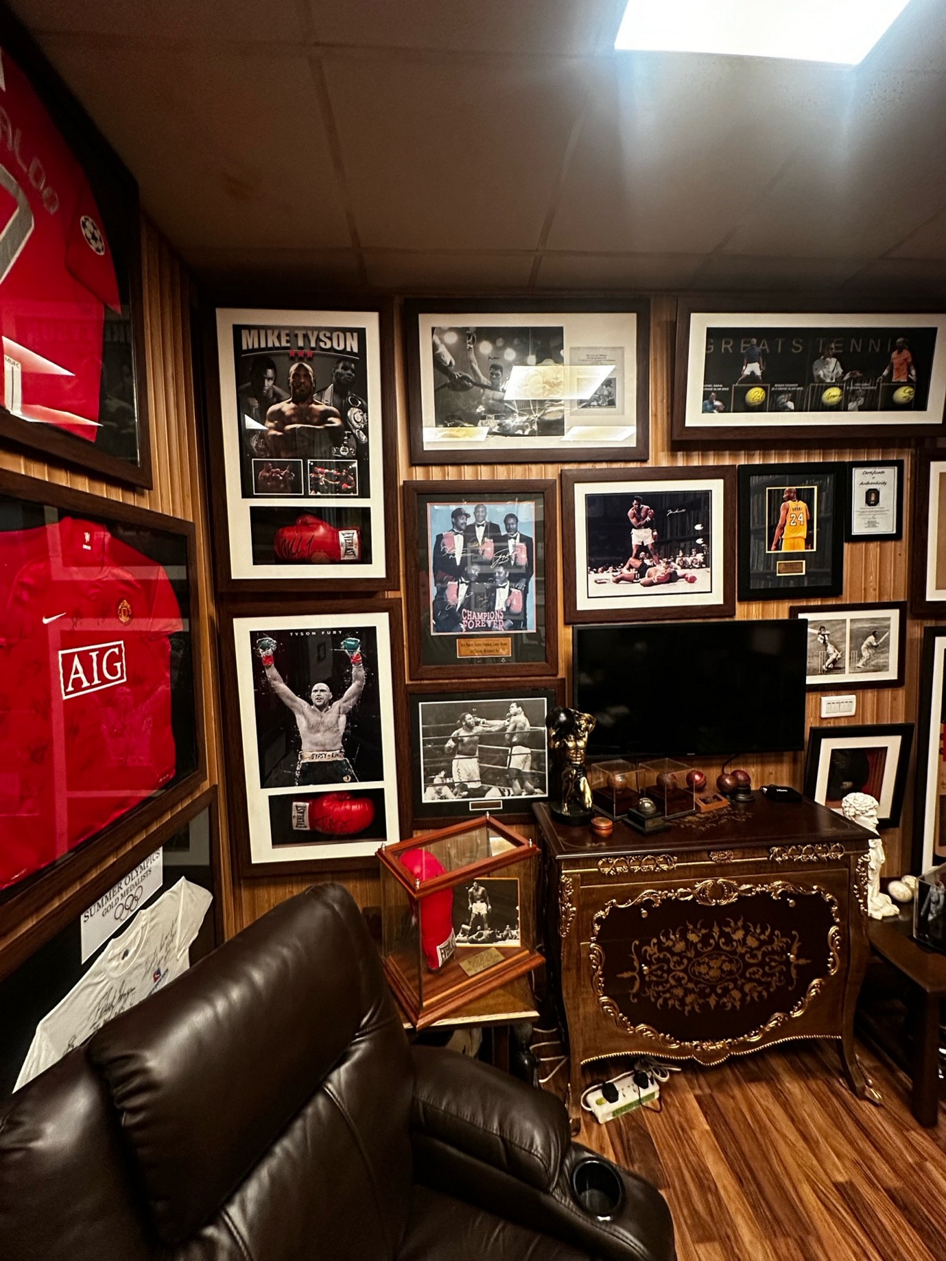 Inside the world's largest private sports memorabilia collection