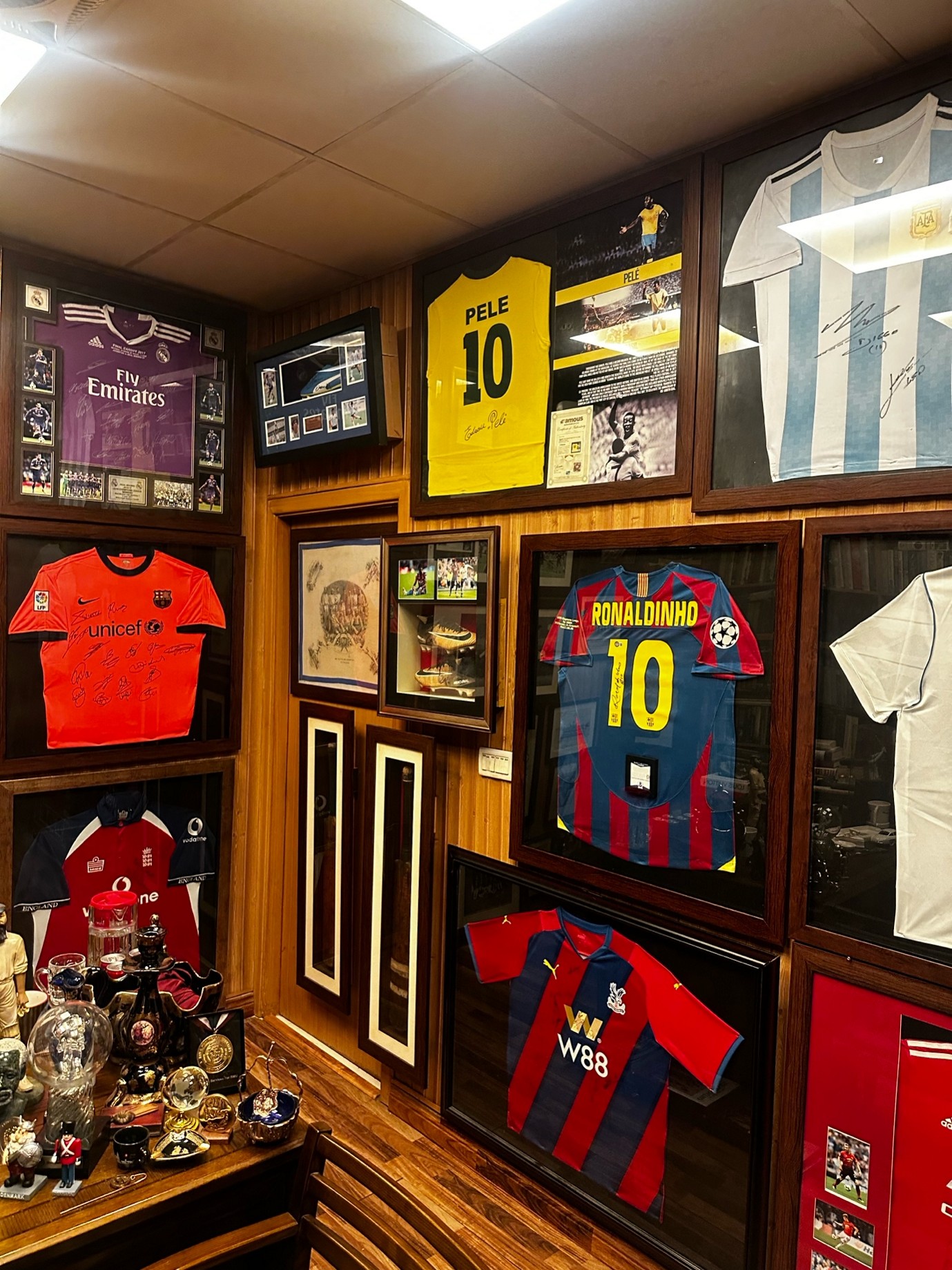 Inside the world's largest private sports memorabilia collection