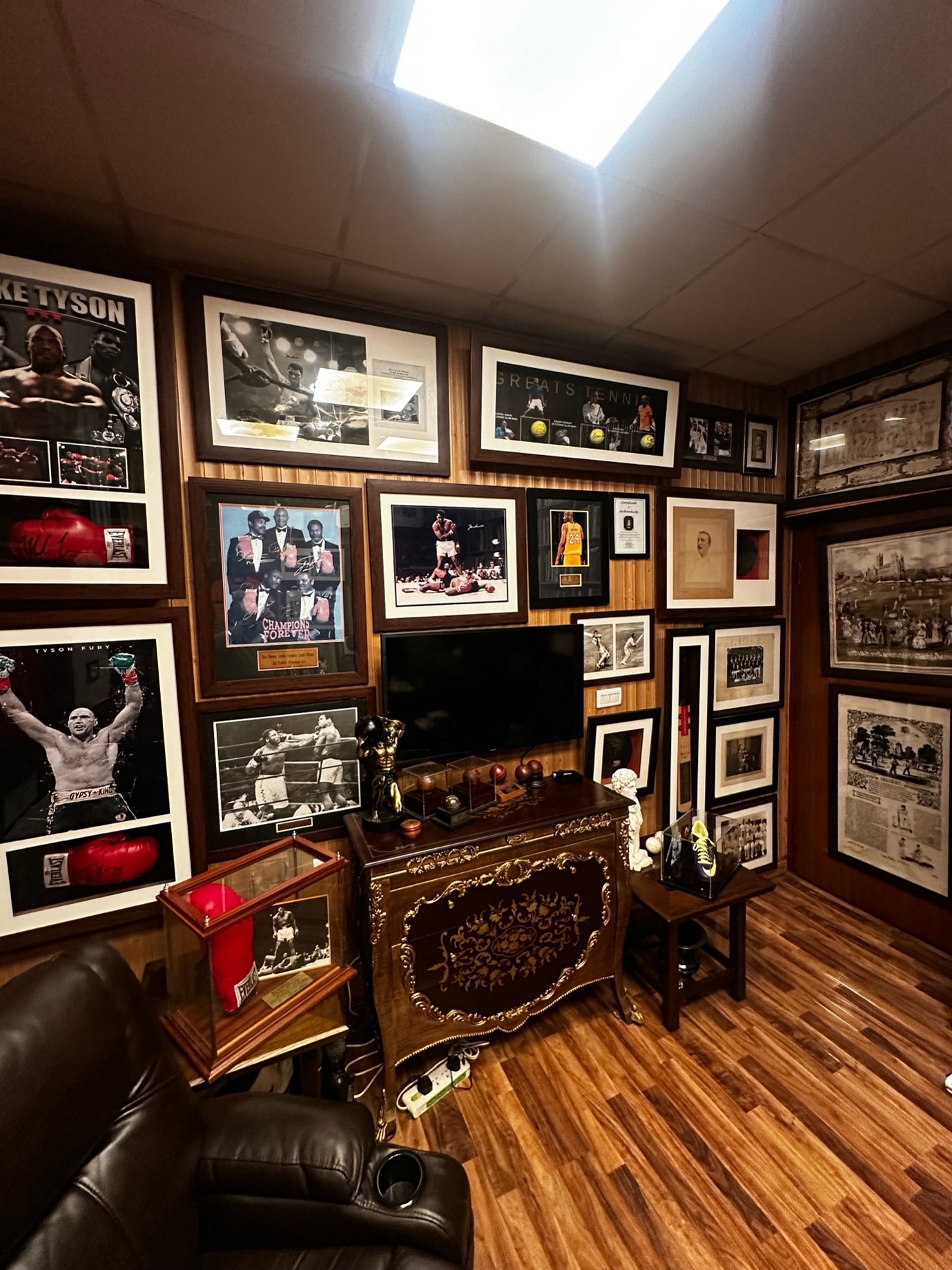 Inside the world's largest private sports memorabilia collection
