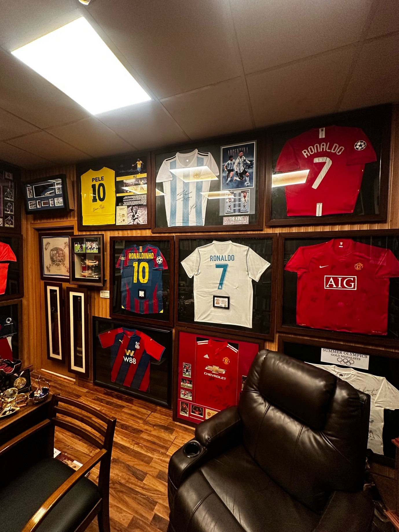 Inside the world's largest private sports memorabilia collection