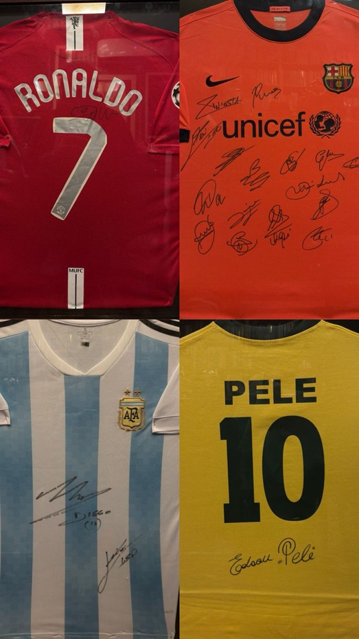 Inside the world's largest private sports memorabilia collection