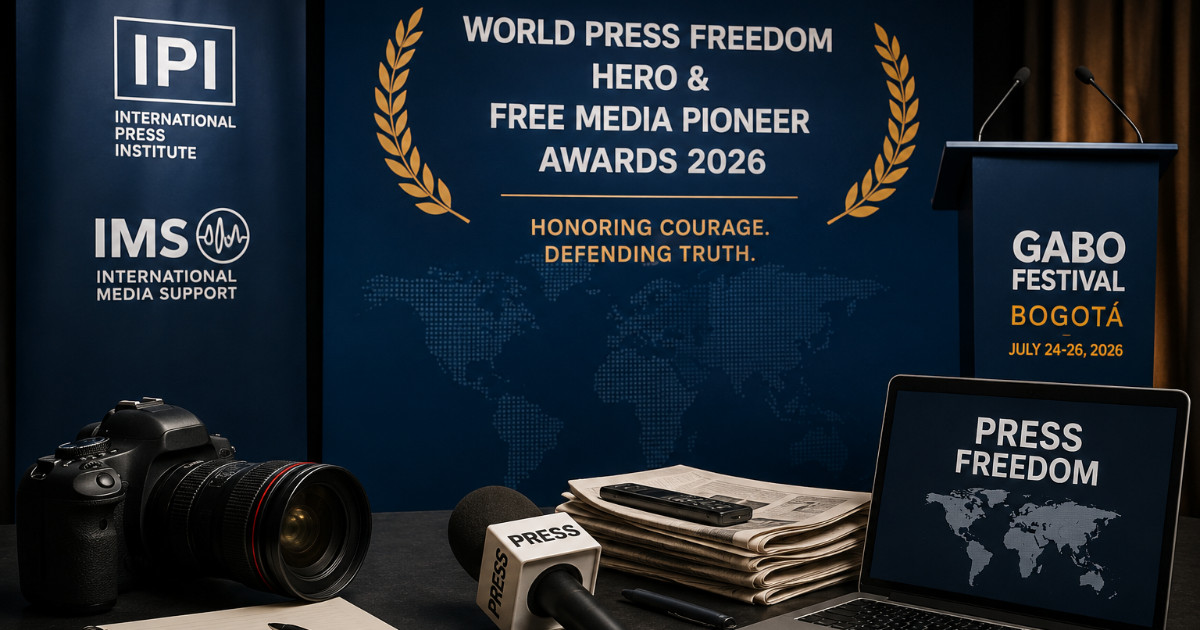 IPI, IMS honor global champions of press freedom IPI, IMS honor global champions of press freedom