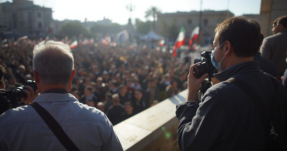 Iran protest crackdown raises alarms for press freedom