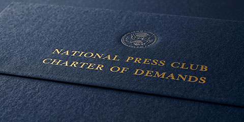 Islamabad Police raid: National Press Club issues Charter of Demands for justice and accountability Islamabad Police raid: National Press Club issues Charter of Demands for justice and accountability