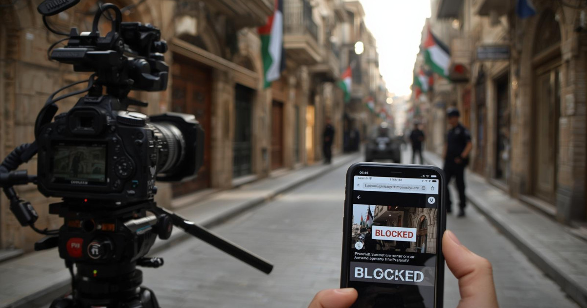 Israel bans five Palestinian media outlets over coverage