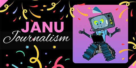 JournalismPakistan.com unveils 'Janu Journalism' mascot on 15th anniversary