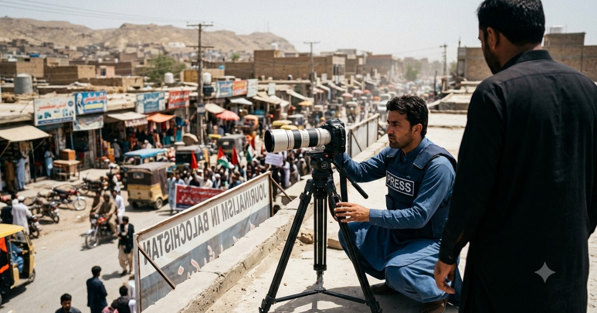 Journalism under threat: How fear and power shape reporting in Balochistan