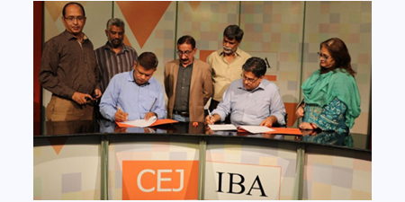KUJ-Barna and CEJ sign MoU for capacity building workshops 