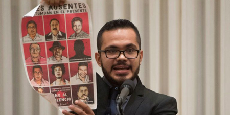 Mexican journalist honored for reporting vows to never be silenced