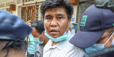  Myanmar editor faces life in prison for publishing interview with insurgent group