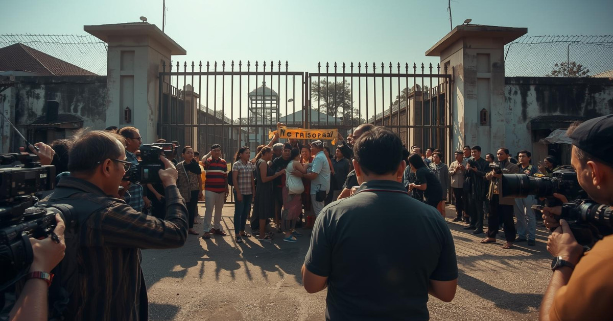 Myanmar frees four journalists in mass prisoner amnesty