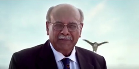 Najam Sethi back with a provocative promo