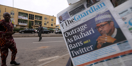 Nigerian broadcast regulator orders outlets to stop using Twitter 