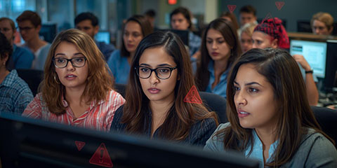 Online abuse of women journalists hits new global high