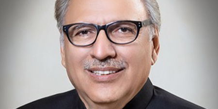 Oops! President Arif Alvi errs on Twitter 