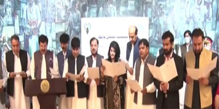 Parliamentary Reporters Association office-bearers take oath