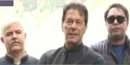 PM Imran Khan's media talk during Naran visit censored