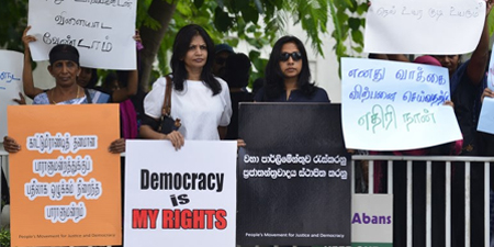 Press freedom and journalists' safety under threat in Sri Lanka