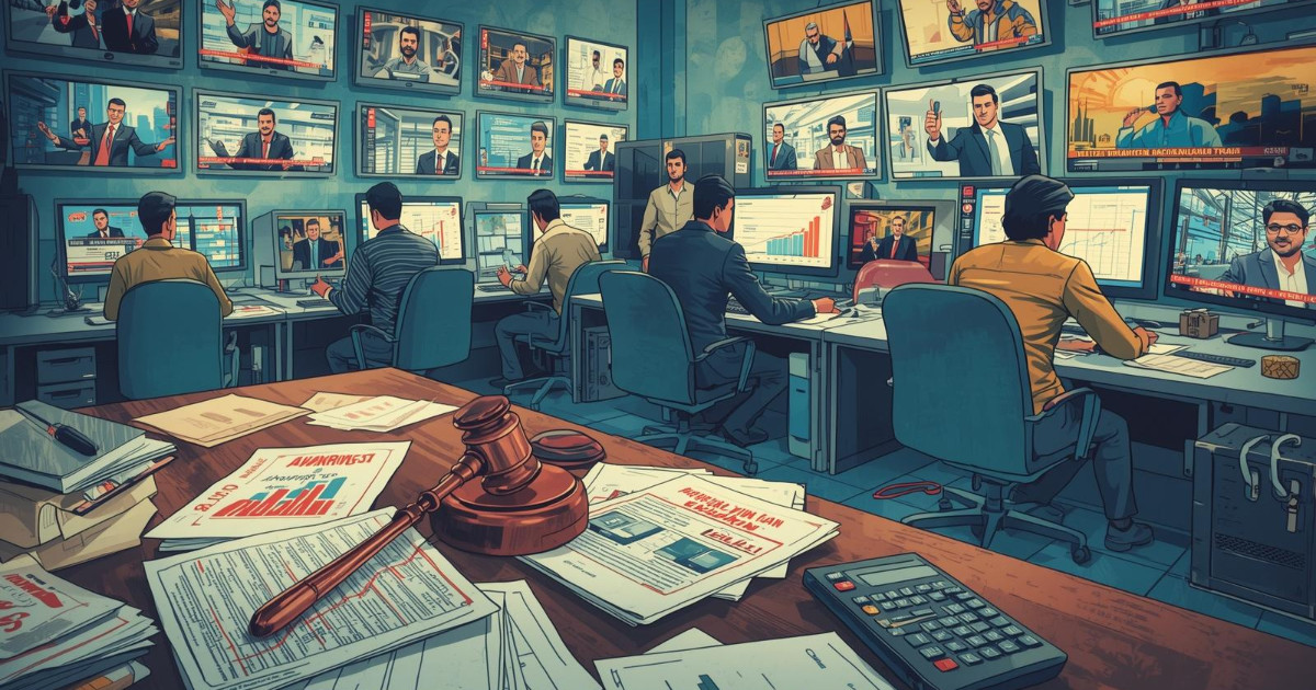 Pressures, probes shake Pakistan media in February