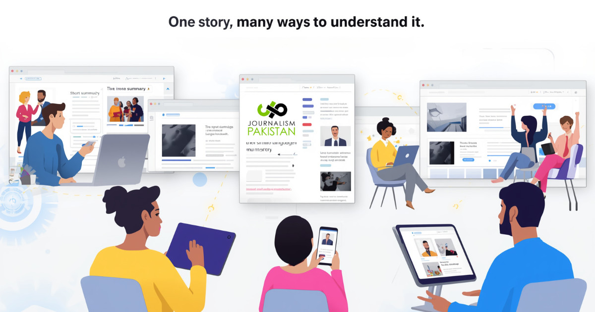 Read it your way: How JournalismPakistan.com's AI feature works