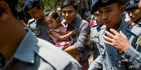 Reuters journalists clock up 100 days in Myanmar jail