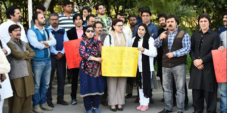 RIUJ protests attack on Geo News cameraperson Shiraz Gardezi