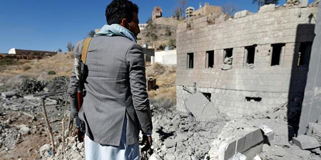 Saudi-led strike on Yemen TV station kills four