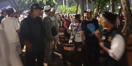 Several journalists attacked at Jakarta rally